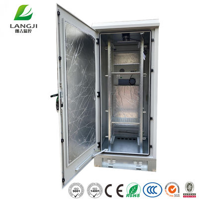 37U 40U Outdoor Telecom Cabinet , 19 Inch Rack Outdoor Battery Enclosure